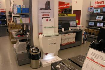 EXHIBITION STANDS SPECIAL CONSTRUCTIONS & SHOP IN SHOPS LG ELECTRONICS | RODOS 001