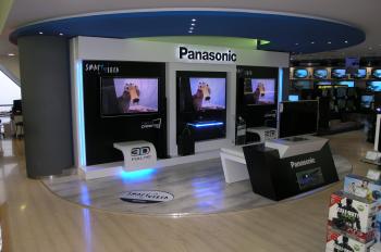 EXHIBITION STANDS SPECIAL CONSTRUCTIONS & SHOP IN SHOPS PANASONIC | CRETE 001
