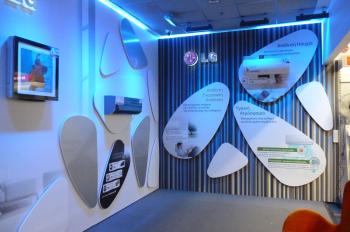 EXHIBITION STANDS SPECIAL CONSTRUCTIONS & SHOP IN SHOPS LG ELECTRONICS | SYGROU 001