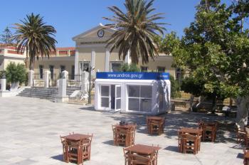 EXHIBITION STANDS OUTDOOR CONSTRUCTIONS INFOQUEST | ANDROS 001