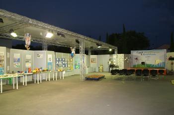 EXHIBITION STANDS OUTDOOR CONSTRUCTIONS ELVAL | KENTRO ANAKYKLOSIS MAROUSI 001