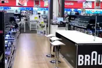 EXHIBITION STANDS MARKINGS SIGNS P&G | ELEFTHERIOS VENIZELOS 001